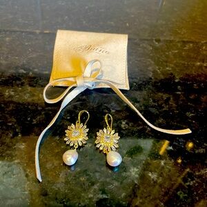 Pearl Drop Bridal Earrings